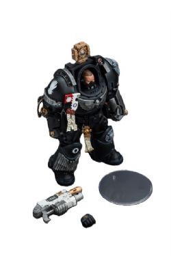WARHAMMER 40K -  FIGURINE DE IRON HANDS CAPITAINE EN ARMURE TERMINATOR - ÉCHELLE 1/18 -  JOYTOY