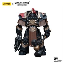 WARHAMMER 40K -  FIGURINE DE SONS OF HORUS JUSTAERIN TERMINATOR SQUAD JUSTAERIN WITH THUNDER HAMMER - ÉCHELLE 1/18 -  JOYTOY