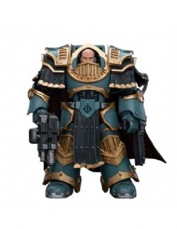 WARHAMMER 40K -  FIGURINE DE SONS OF HORUS LEGION PRAETOR IN CATAPHRACTII TERMINATOR ARMOUR - ÉCHELLE 1/18 -  JOYTOY