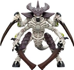 WARHAMMER 40K -  FIGURINE DE TYRANIDS - HIVE FLEET LEVIATHAN TYRANID WARRIOR WITH BONESWORDS 2 - 1/18 -  JOYTOY