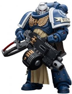 WARHAMMER 40K -  FIGURINE DE ULTRAMARINES STERNGUARD VETERAN WITH HEAVY BOLTER - ÉCHELLE 1/18 -  JOYTOY