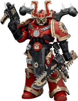 WARHAMMER 40K -  FIGURINE DE WORLD EATERS - KHORN BERZEKER 1 - 1/18 -  JOYTOY