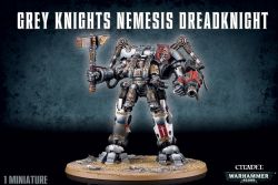 WARHAMMER 40K -  GREY KNIGHTS NEMESIS DREADKNIGHT -  GREY KNIGHTS