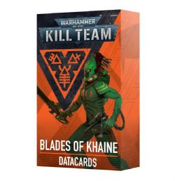 WARHAMMER 40K : KILL TEAM -  CARTES TECHNIQUES (ANGLAIS) - BLADES OF KHAINE -  AELDARI