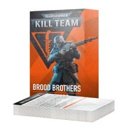 WARHAMMER 40K : KILL TEAM -  CARTES TECHNIQUES (ANGLAIS) - BROOD BROTHERS -  GENESTEALER CULTS