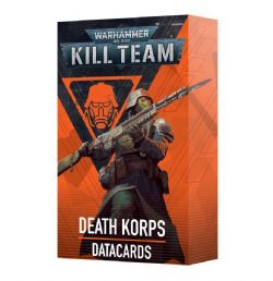 WARHAMMER 40K : KILL TEAM -  CARTES TECHNIQUES (ANGLAIS) - DEATH KORPS -  ASTRA MILITARUM