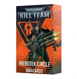 WARHAMMER 40K : KILL TEAM -  CARTES TECHNIQUES (ANGLAIS) - HIEROTEK CIRCLE -  NECRONS