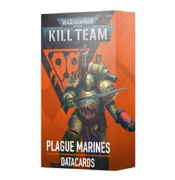 WARHAMMER 40K : KILL TEAM -  CARTES TECHNIQUES (ANGLAIS) - PLAGUE MARINES -  DEATH GUARD