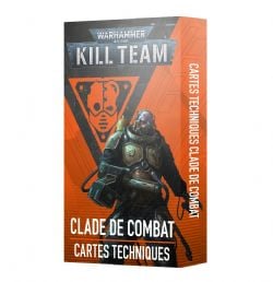 WARHAMMER 40K : KILL TEAM -  CARTES TECHNIQUES (FRANCAIS) - BATTLECLADE -  ADEPTUS MECHANICUS