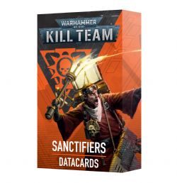 WARHAMMER 40K : KILL TEAM -  SANCTIFIERS – DATACARDS (ANGLAIS)
