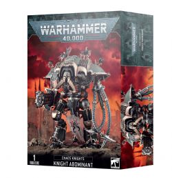 WARHAMMER 40K -  KNIGHT ABOMINANT -  CHAOS KNIGHTS