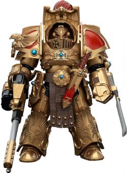 WARHAMMER 40K -  LEGIO CUSTODES AQUILON TERMINATOR SQUAD - FIGURINE D' AQUILON WITH INFERNUS FIREPIKE - 1/18 -  JOYTOY