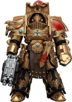 WARHAMMER 40K -  LEGIO CUSTODES AQUILON TERMINATOR SQUAD - FIGURINE D' AQUILON WITH LASTRUM STORM BOLTER - 1/18 -  JOYTOY