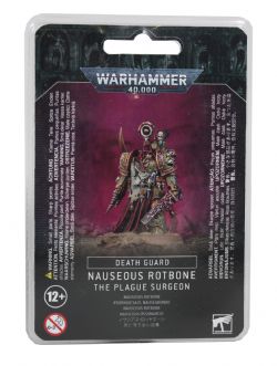 WARHAMMER 40K -  NAUSEOUS ROTBONE, THE PLAGUE SURGEON -  DEATH GUARD