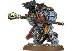 WARHAMMER 40K -  NJAL STORMCALLER IN TERMINATOR ARMOUR DIRECT ORDER -  SPACE WOLVES