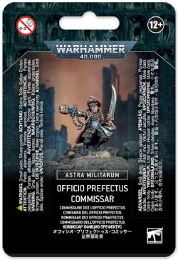 WARHAMMER 40K -  OFFICIO PREFECTUS COMMISSAR -  ASTRA MILITARUM
