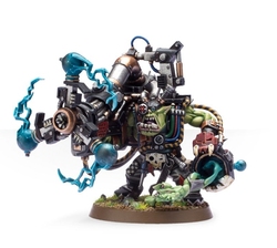 WARHAMMER 40K -  ORK BIG MEK WITH SHOKK ATTACK GUN -  ORKS