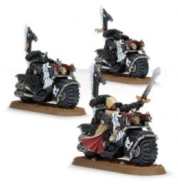 WARHAMMER 40K -  RAVENWING BIKE SQUADRON -  DARK ANGELS