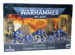 WARHAMMER 40K -  TERMINATOR ASSAULT SQUAD -  SPACE MARINES