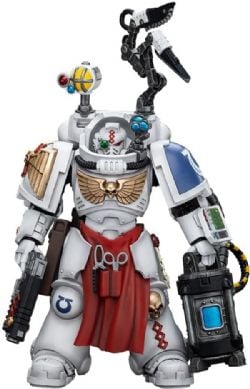 WARHAMMER 40K -  ULTRAMARINE - FIGURINE D'APOTHECARY BIOLOGIS  - 1/18 -  JOYTOY