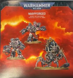 WARHAMMER 40K -  WARPFORGED: VENOMCRAWLER AND OBLITERATORS -  CHAOS SPACE MARINES