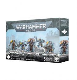 WARHAMMER 40K -  WOLF GUARD TERMINATORS -  SPACE WOLVES