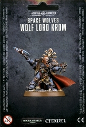 WARHAMMER 40K -  WOLF LORD KROM DIRECT ORDER -  SPACE WOLVES