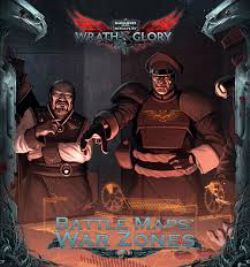 WARHAMMER 40K: WRATH & GLORY -  BATTLE MAPS: WAR ZONE (ANGLAIS) -  BATTLE MAP