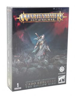 WARHAMMER : AGE OF SIGMAR -  CADO EZECHIAR, THE HOLLOW KING -  SEIGNEURS RUINEMÂNES