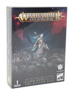 WARHAMMER : AGE OF SIGMAR -  CADO EZECHIAR, THE HOLLOW KING -  SOULBLIGHT GRAVELORDS