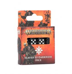 WARHAMMER : AGE OF SIGMAR -  ENSEMBLE DE DÉS -  SLAVES TO DARKNESS