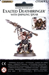 WARHAMMER : AGE OF SIGMAR -  EXALTED DEATHBRINGER WITH IMPALING SPEAR DIRECT ORDER -  BLADES OF KHORNE