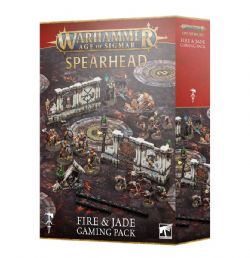 WARHAMMER : AGE OF SIGMAR -  FIRE & JADE GAMING PACK (ANGLAIS) -  SPEARHEAD