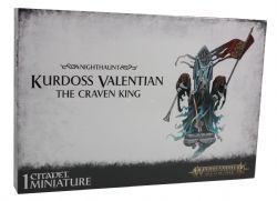 WARHAMMER : AGE OF SIGMAR -  KURDOSS VALENTIAN, THE CRAVEN KING -  NIGHTHAUNT