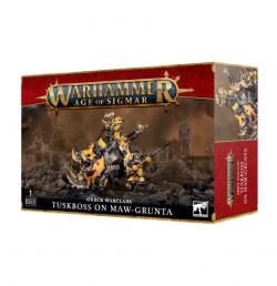 WARHAMMER : AGE OF SIGMAR -  MAW-GRUNTA WITH HAKKIN' KREW -  ORRUK WARCLANS