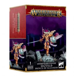 WARHAMMER : AGE OF SIGMAR -  SIGVALD, PRINCE OF SLAANESH -  HEDONITES OF SLAANESH
