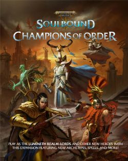 WARHAMMER : AGE OF SIGMAR SOULBOUND -  CHAMPIONS OF ORDER (ANGLAIS) -  LIVRE DE RÈLGES