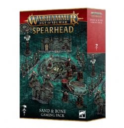 WARHAMMER : AGE OF SIGMAR -  SPEARHEAD : SAND & BONE GAMING PACK (ANGLAIS)