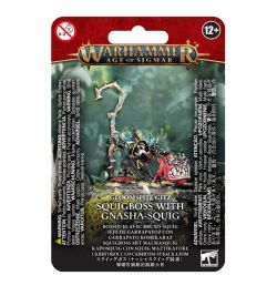 WARHAMMER : AGE OF SIGMAR -  SQUIGBOSS WITH GNASHA-SQUIG -  VILS DU FIELOBSCUR