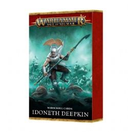 WARHAMMER : AGE OF SIGMAR -  WARSCROLL CARDS V4 (ANGLAIS) -  IDONETH DEEPKIN