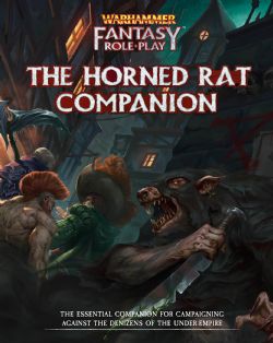 WARHAMMER FANTASY ROLE PLAY -  THE HORNED RAT COMPANION HC (ANGLAIS) -  SUPPLÉMENT