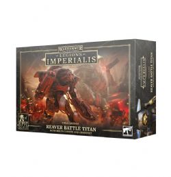 WARHAMMER : LEGIONS IMPERIALIS -  REAVER BATTLE TITAN WITH MELTA CANNON AND CHAINFIST -  TITAN LEGIONS