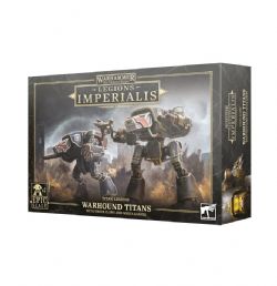 WARHAMMER : LEGIONS IMPERIALIS -  WARHOUND TITANS WITH URSUS CLAWS AND MELTA LANCES -  TITAN LEGIONS