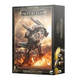 WARHAMMER : LEGIONS IMPERIALIS -  WARLORD TITAN WITH POWER CLAW AND PLASMA ANNIHILATOR -  TITAN LEGIONS