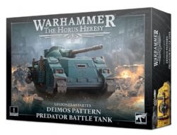 WARHAMMER: THE HORUS HERESY -  DEIMOS PATTERN PREDATOR BATTLE TANK -  LEGIONES ASTARTES