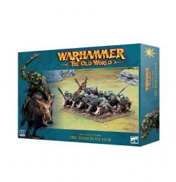 WARHAMMER : THE OLD WORLD -  BANDE D'ORQUES SUR SANGLIERS -  TRIBUS D'ORQUES & GOBELINS