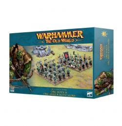 WARHAMMER : THE OLD WORLD -  BANDE DE BOYZ ORQUES ET DE FLÈCH' BOYZ ORQUES -  TRIBUS D'ORQUES & GOBELINS