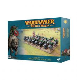 WARHAMMER : THE OLD WORLD -  BANDES DE GOBELINS SUR LOUPS -  TRIBUS D'ORQUES & GOBELINS