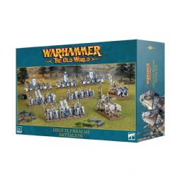WARHAMMER : THE OLD WORLD -  BATALLION -  HIGH ELF REALMS