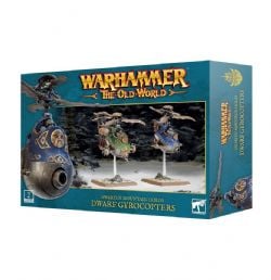 WARHAMMER : THE OLD WORLD -  DWARF GYROCOPTERS -  FORTERESSES NAINES